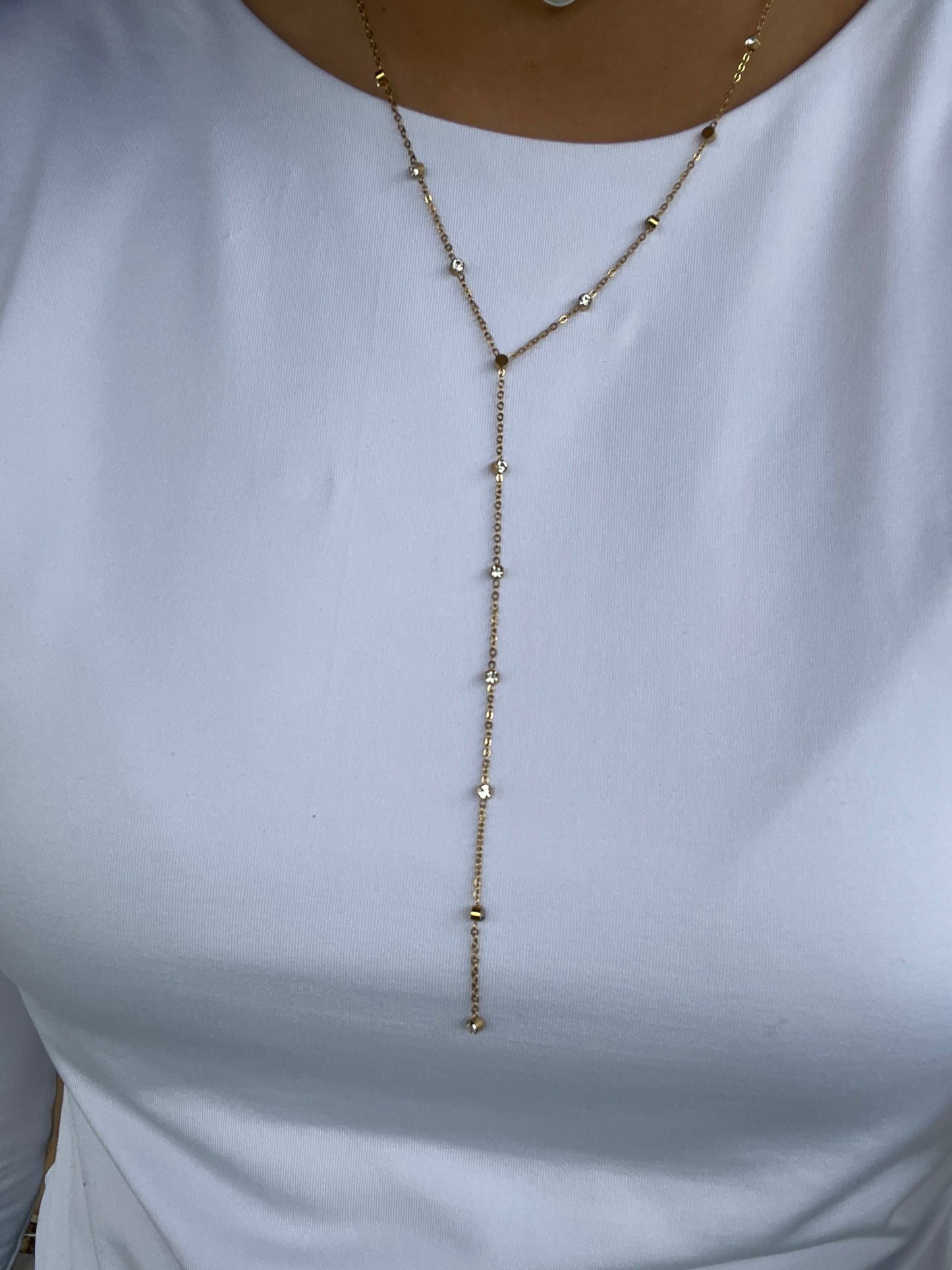 Collier ALICE acier inoxydable argenté ou doré