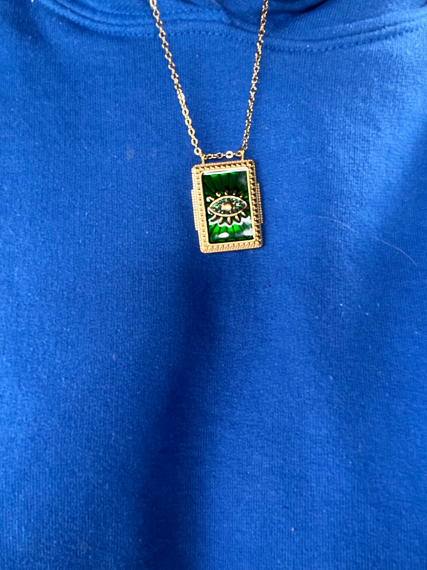 Collier EYES ( couleurs au choix )