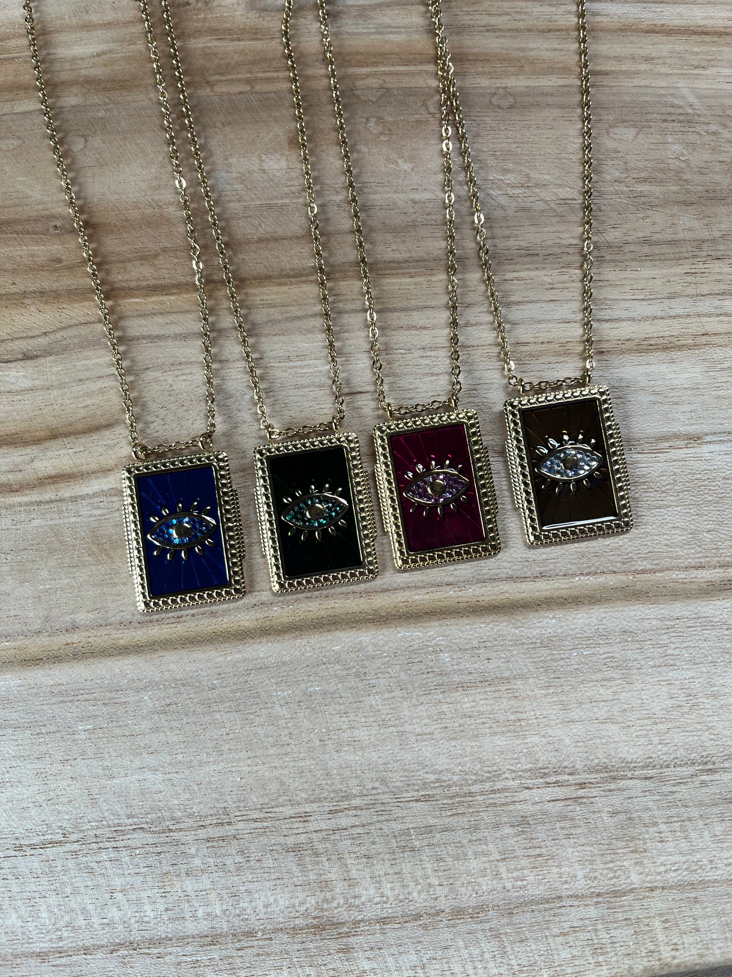 Collier EYES ( couleurs au choix )