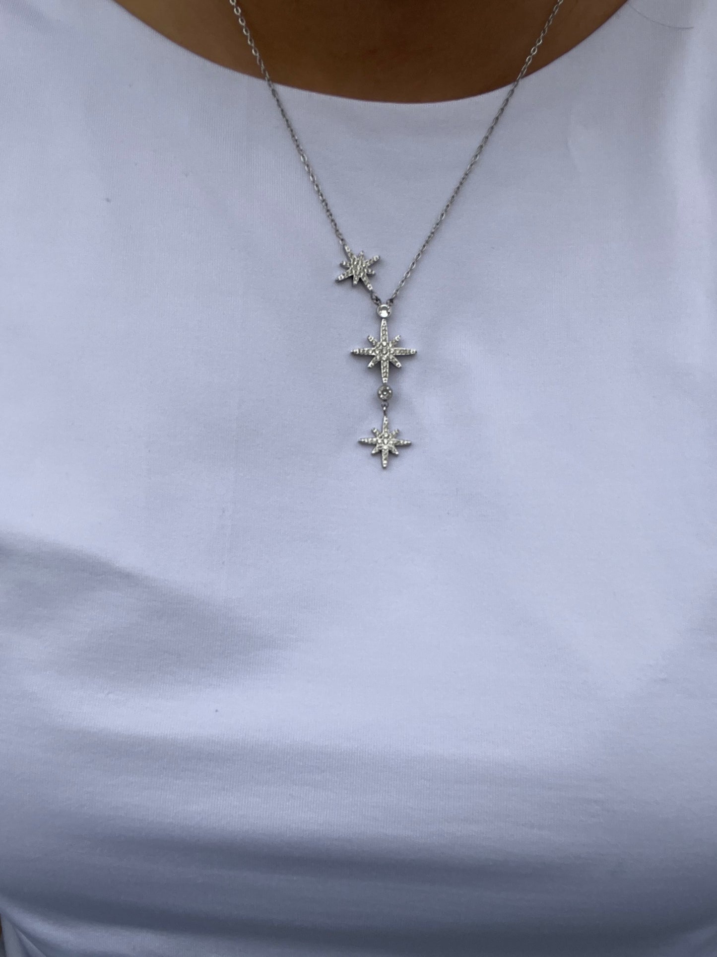 Collier Nena acier inoxydable argenté oh doré