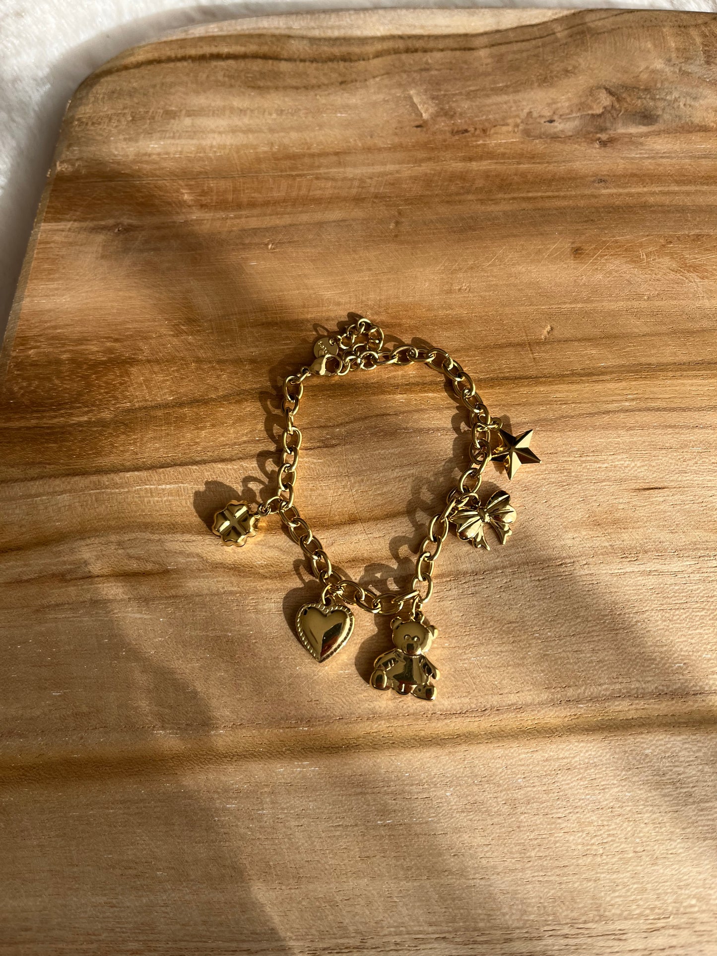 Bracelet Lana acier inoxydable doré