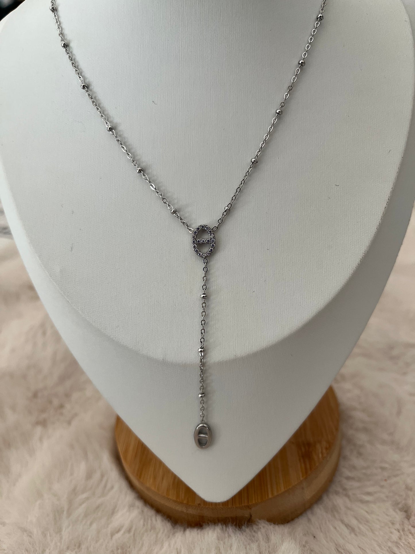 Collier TIA acier inoxydable argenté ou doré