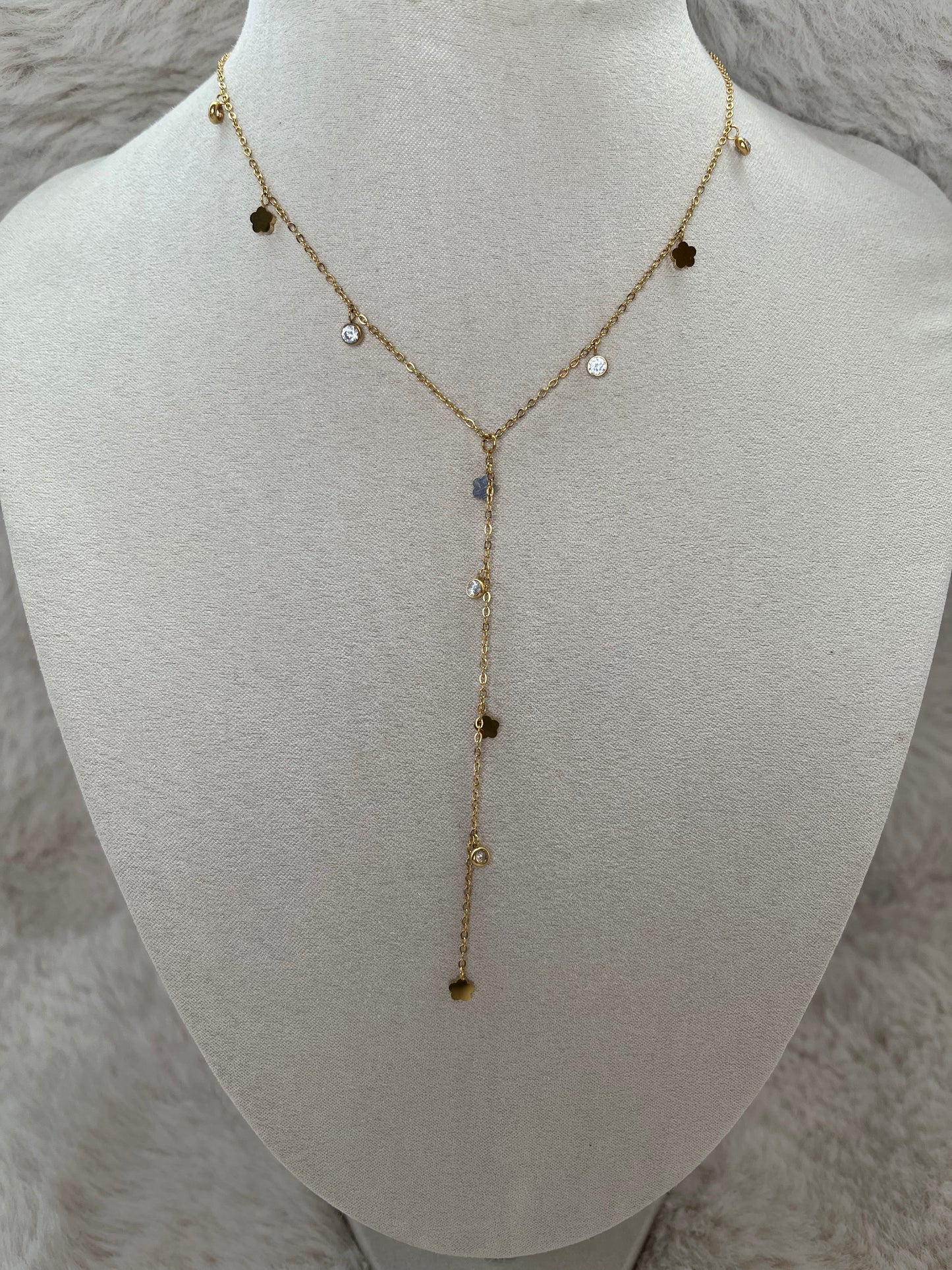 Collier VAIANA acier inoxydable doré