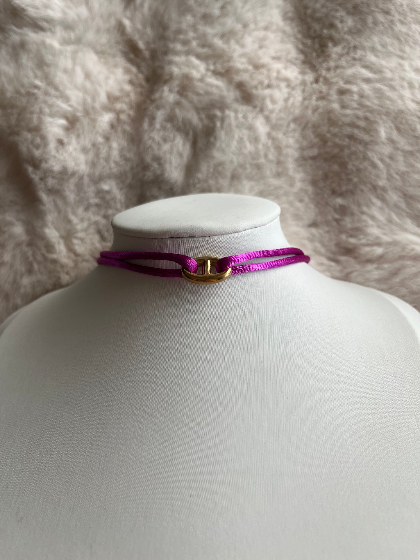 Collier JOY T1 doré acier inoxydable