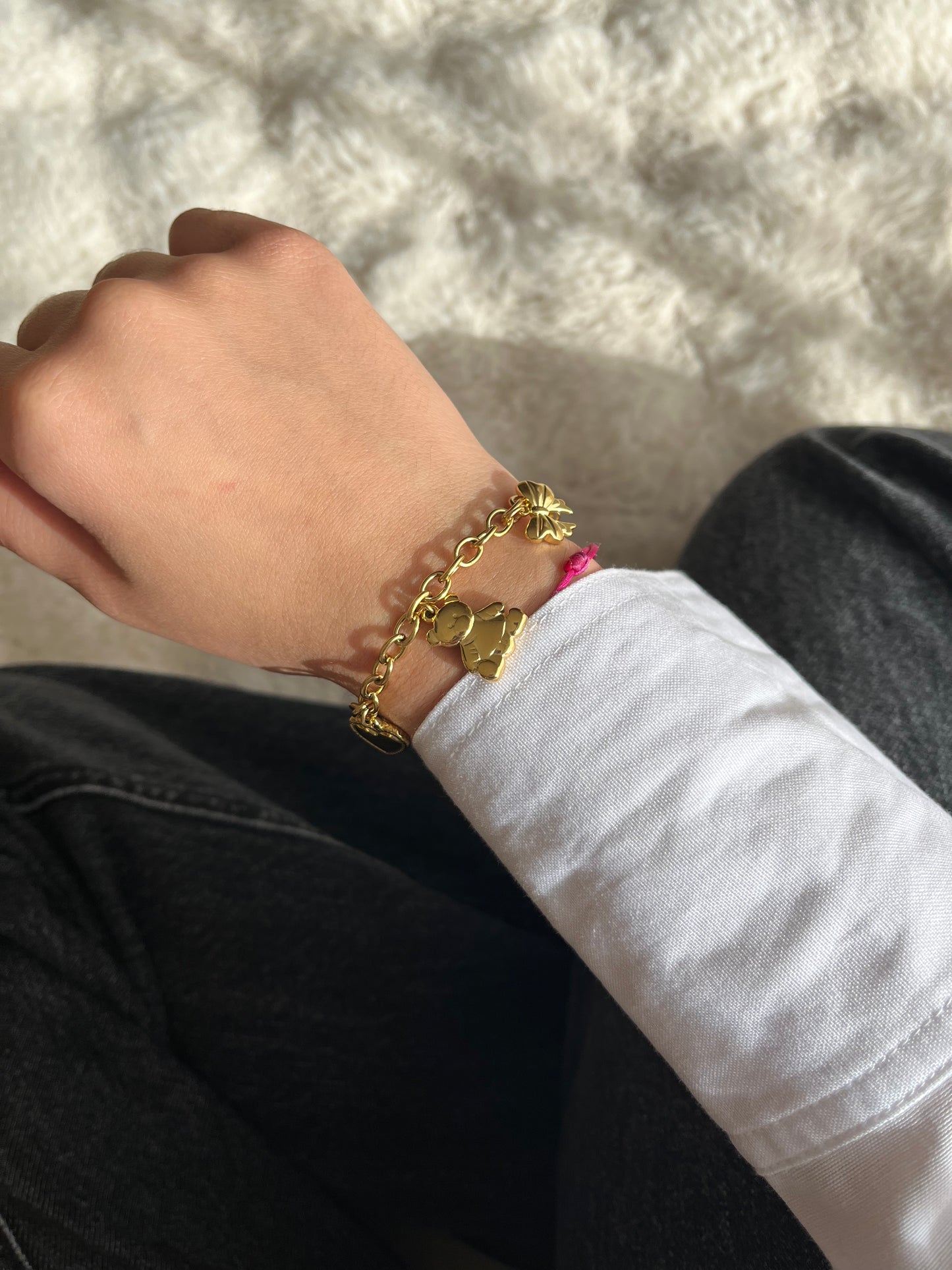 Bracelet Lana acier inoxydable doré