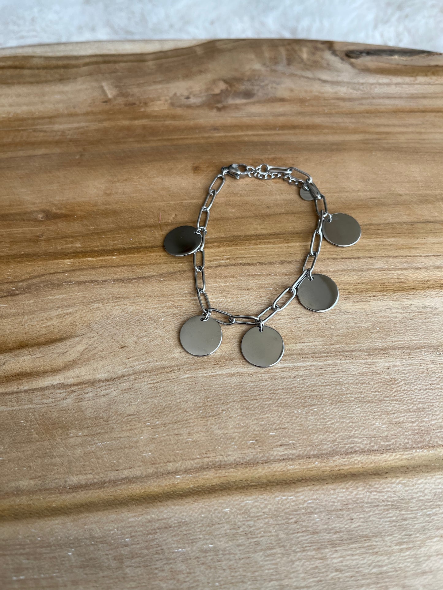 Bracelet THEA acier inoxydable argenté ou doré
