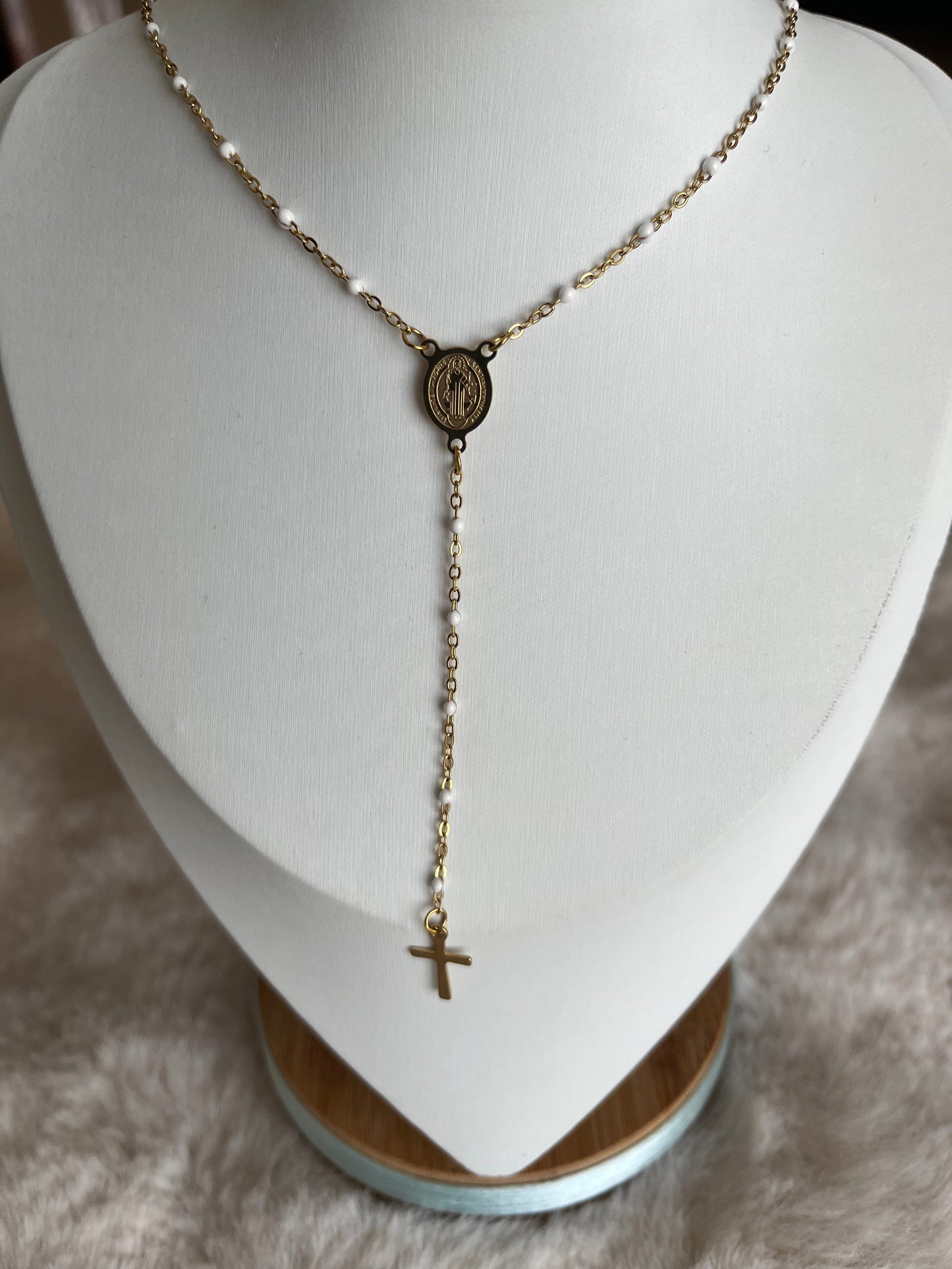 Collier GIULIA doré acier inoxydable