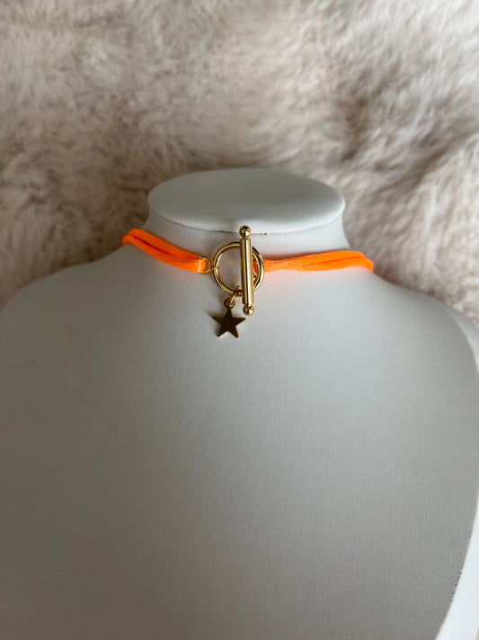 Collier toogly étoile doré