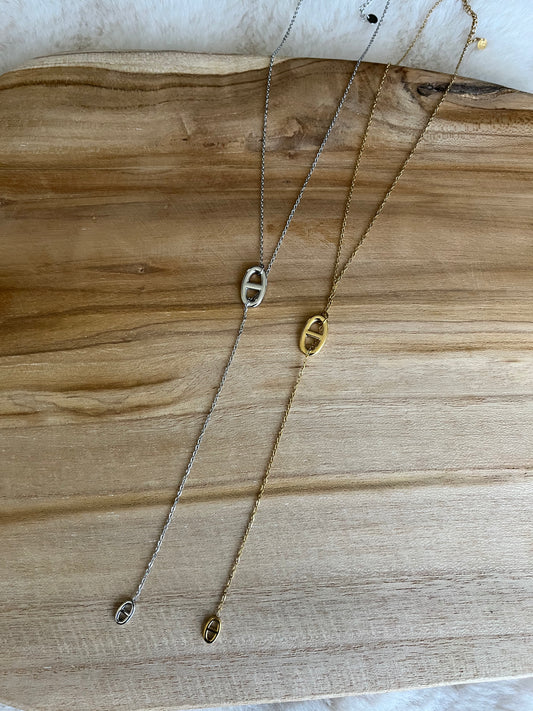 Sautoir NAYA en acier inoxydable