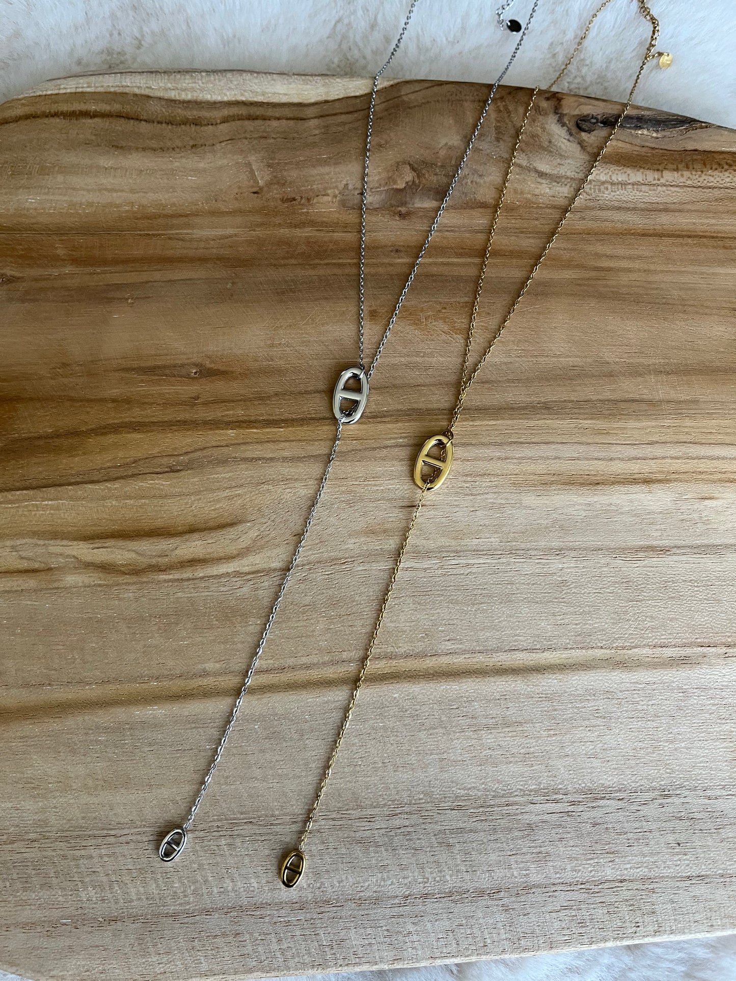 Sautoir NAYA en acier inoxydable