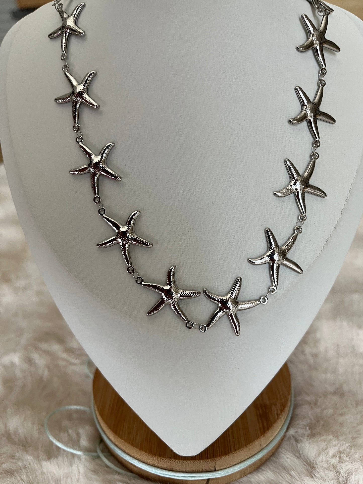 Collier BAYA acier inoxydable doré/ argenté