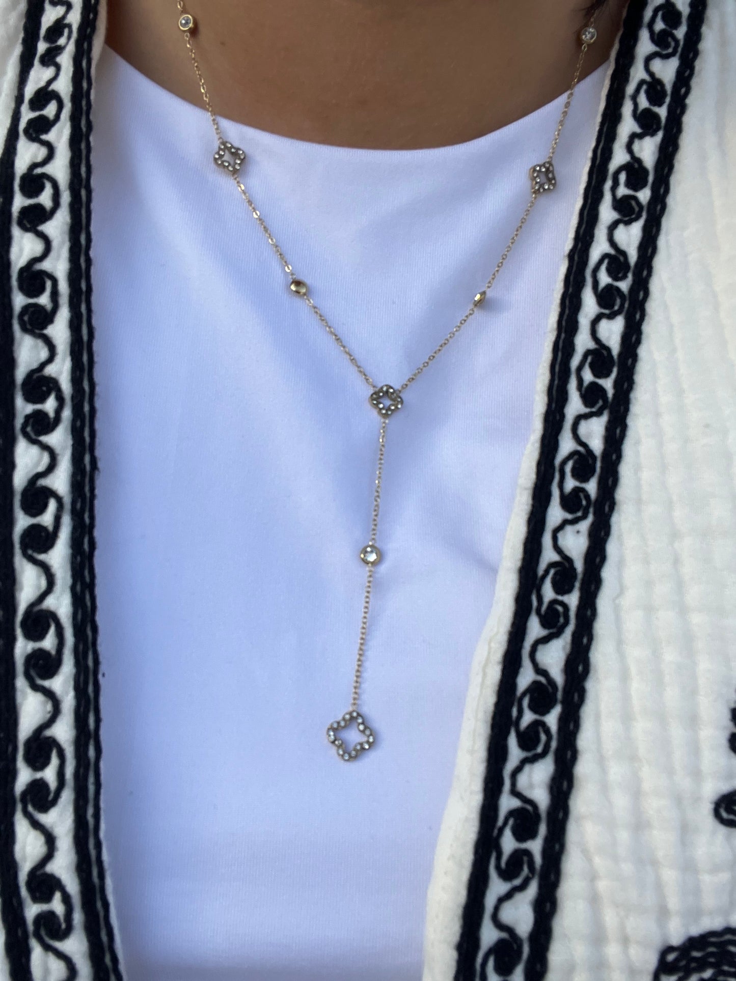Collier ELARA acier inoxydable argenté ou doré