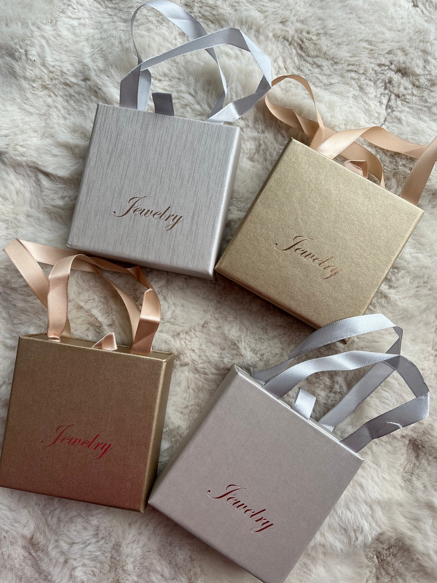 Coffret de Noël LYA maille marine STRASS acier inoxydable argenté ou doré