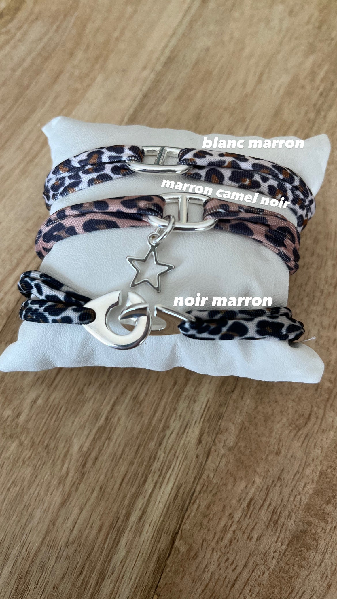 Bracelet coeur léopard 🐆