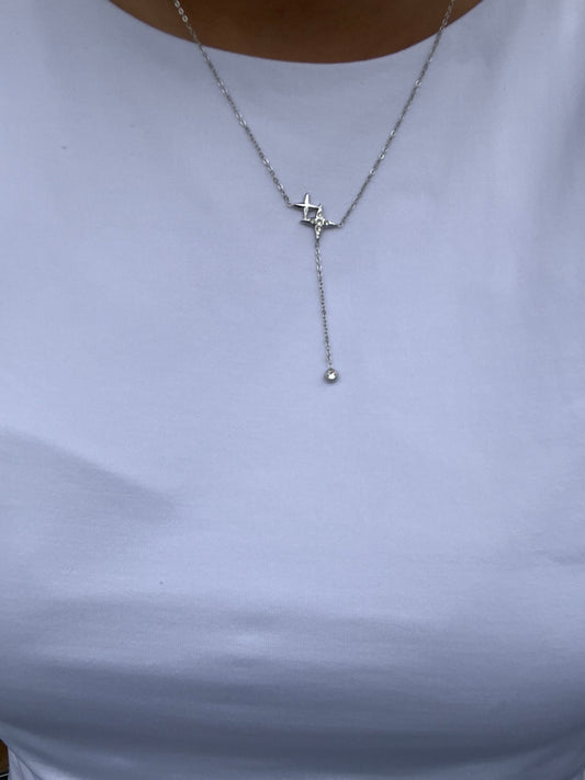 Collier TESSA acier inoxydable argenté ou doré