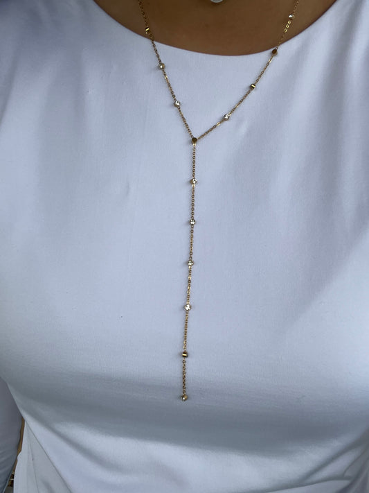 Collier ALICE acier inoxydable argenté ou doré
