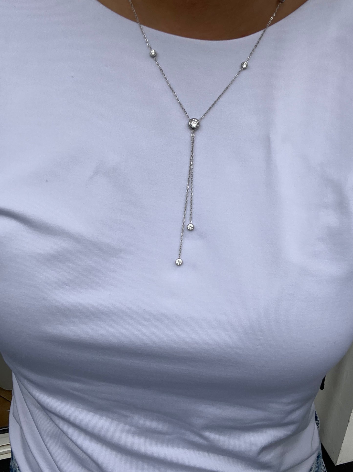 Collier AINA acier inoxydable doré ou argenté