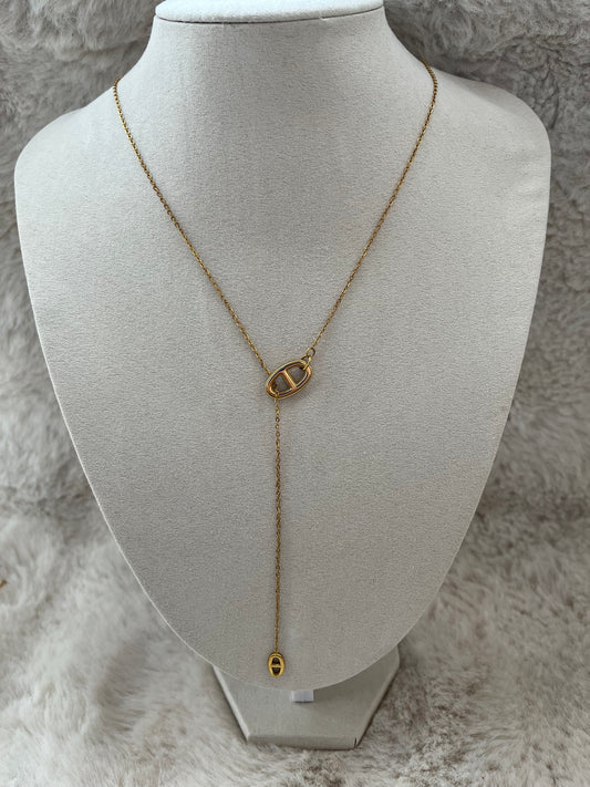 Sautoir NAYA en acier inoxydable