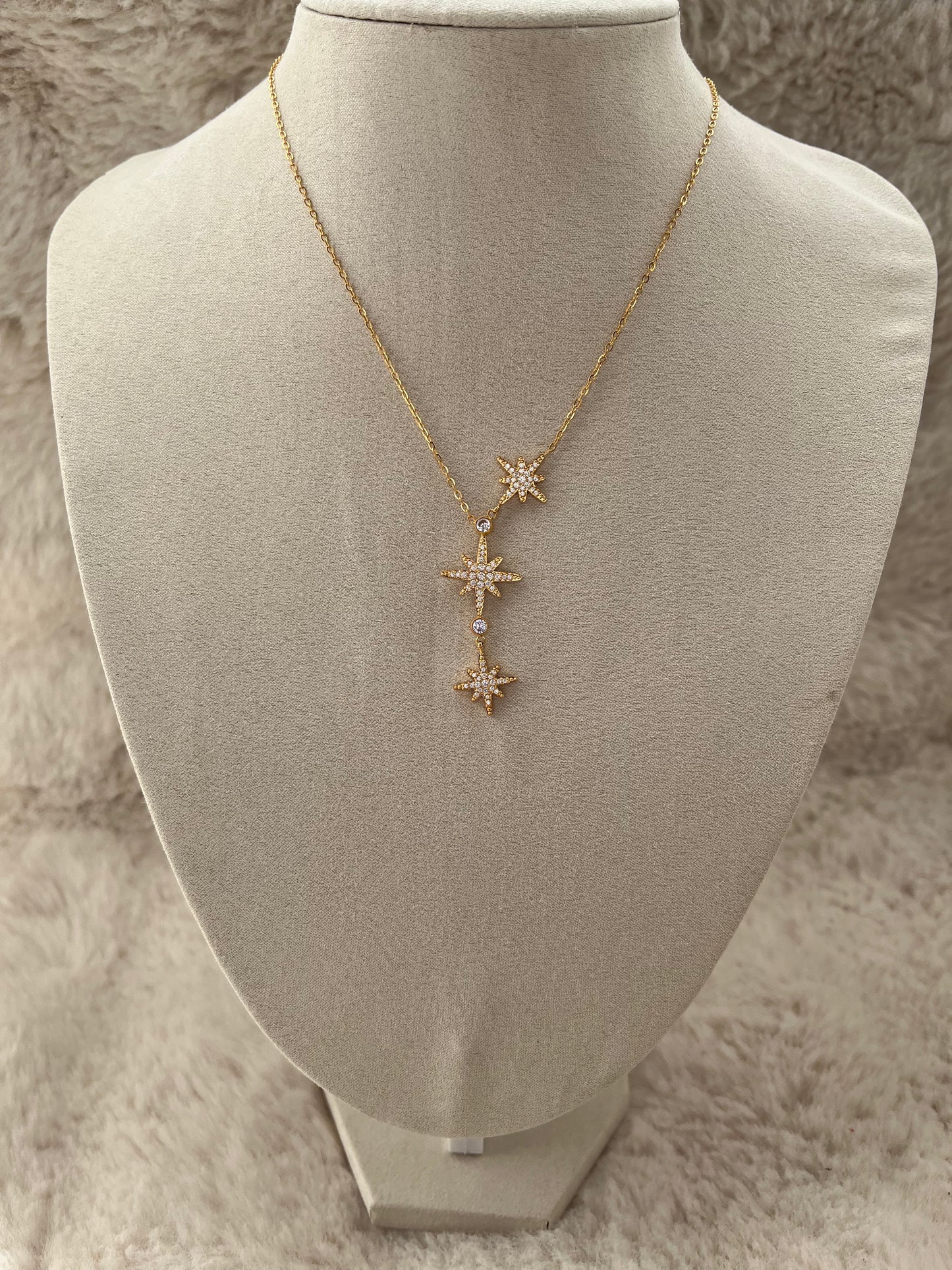 Collier Nena acier inoxydable argenté ou doré