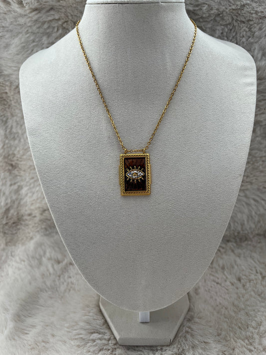 Collier EYES ( couleurs au choix )