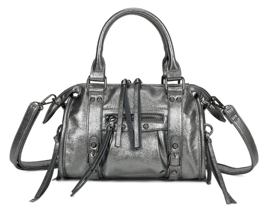 PRECOMMANDE Sac à main métallisé ACIER
