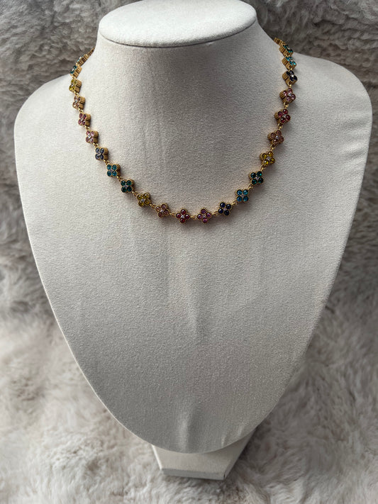 Collier irresistible ( multicolore, bleu turquoise, pastel )
