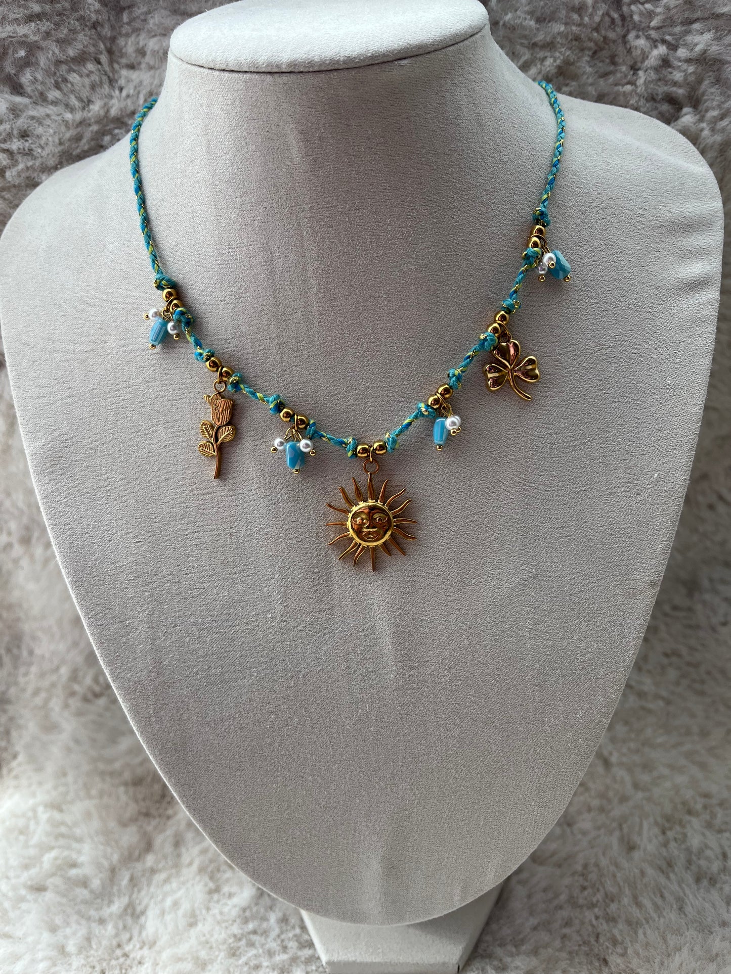 Collier TINA acier inoxydable ( choix de la couleur )