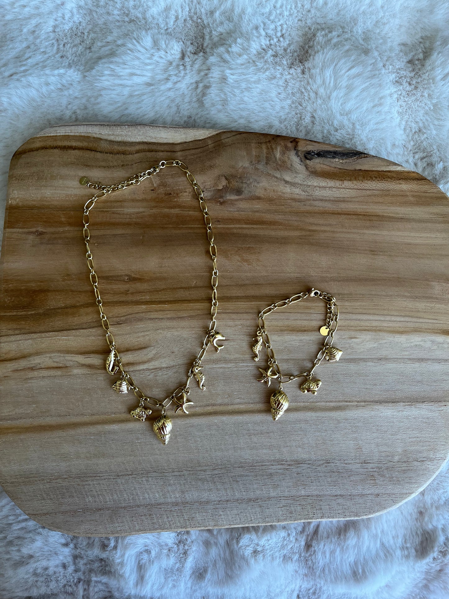 Collier ou bracelet AVA acier inoxydable
