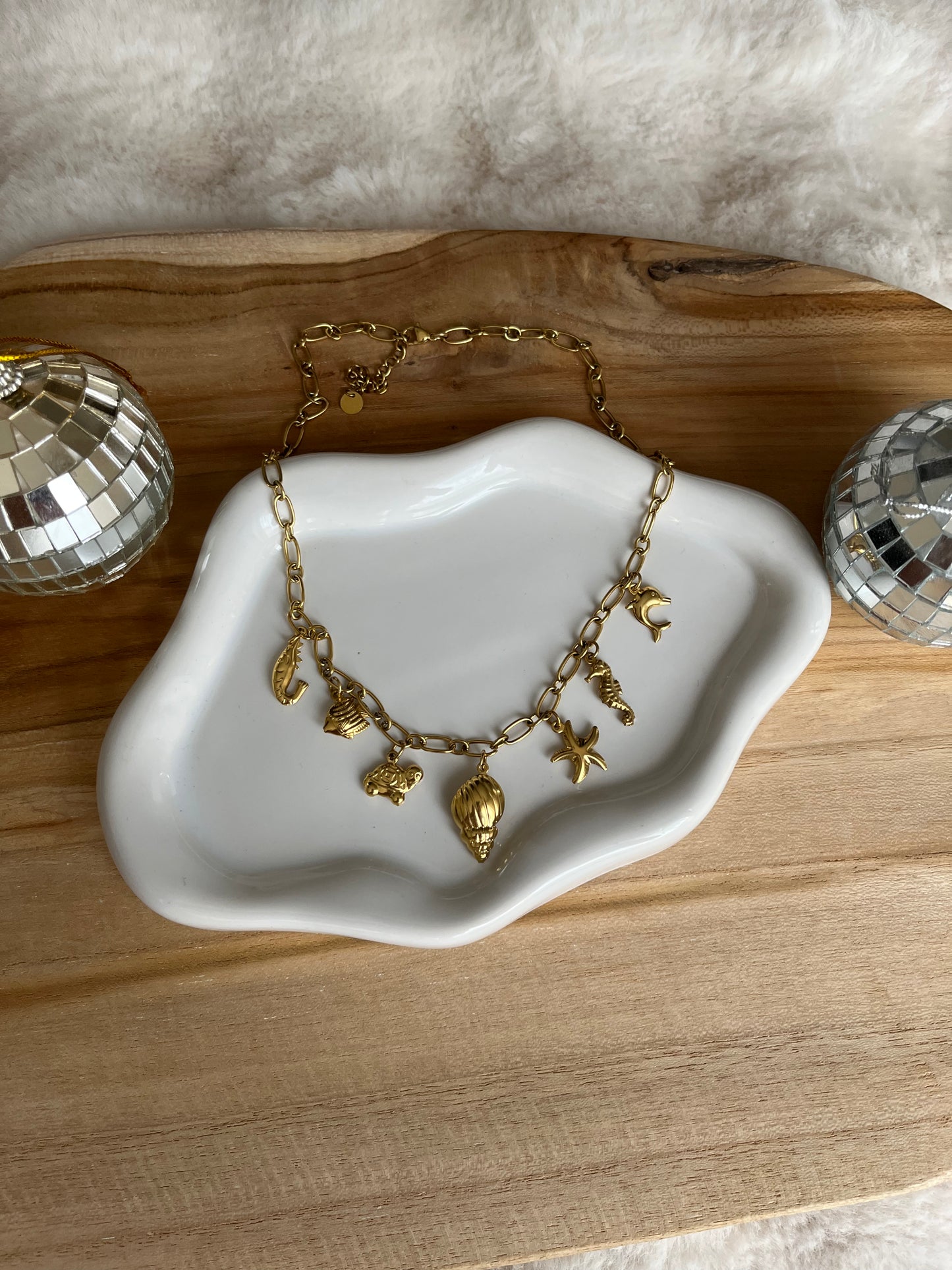Collier ou bracelet AVA acier inoxydable