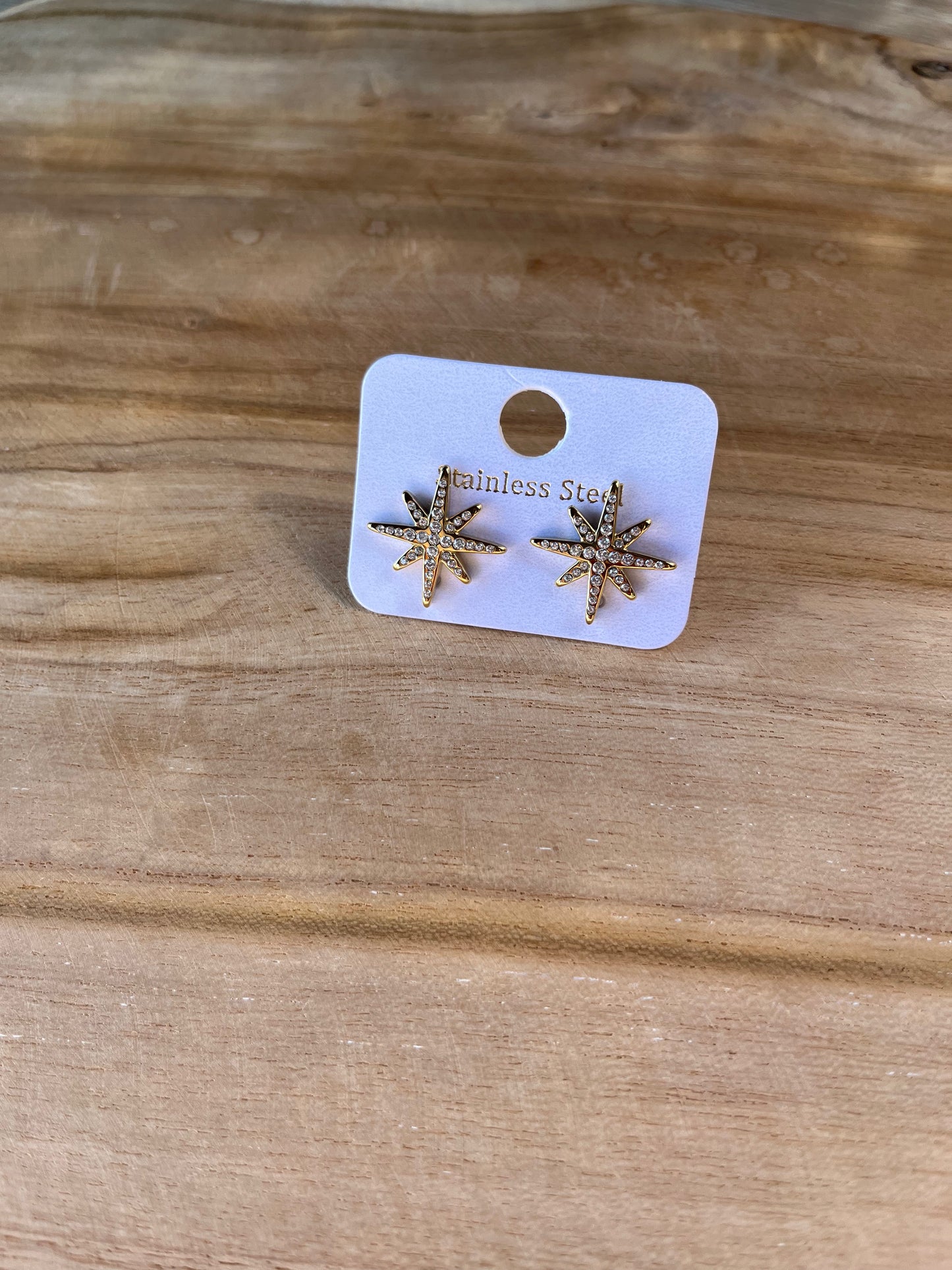 Boucles d’oreilles Elaya acier inoxydable doré/ argenté