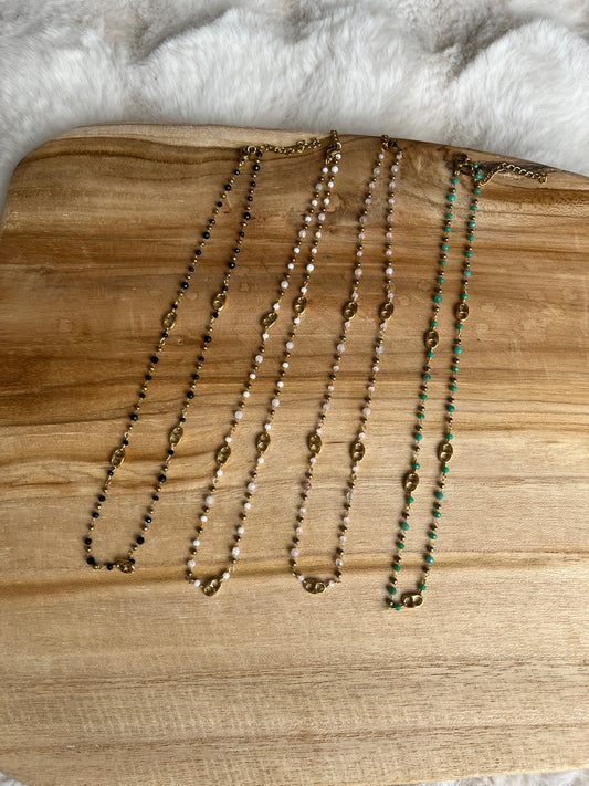 Collier MALAGA dispo en plusieurs couleurs