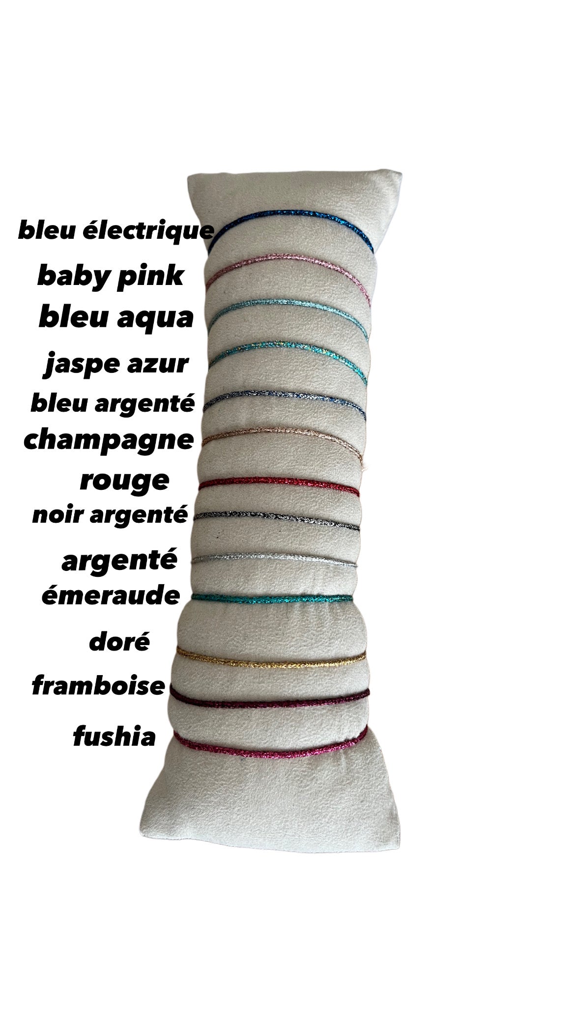 Bracelet cœur doré pailleté