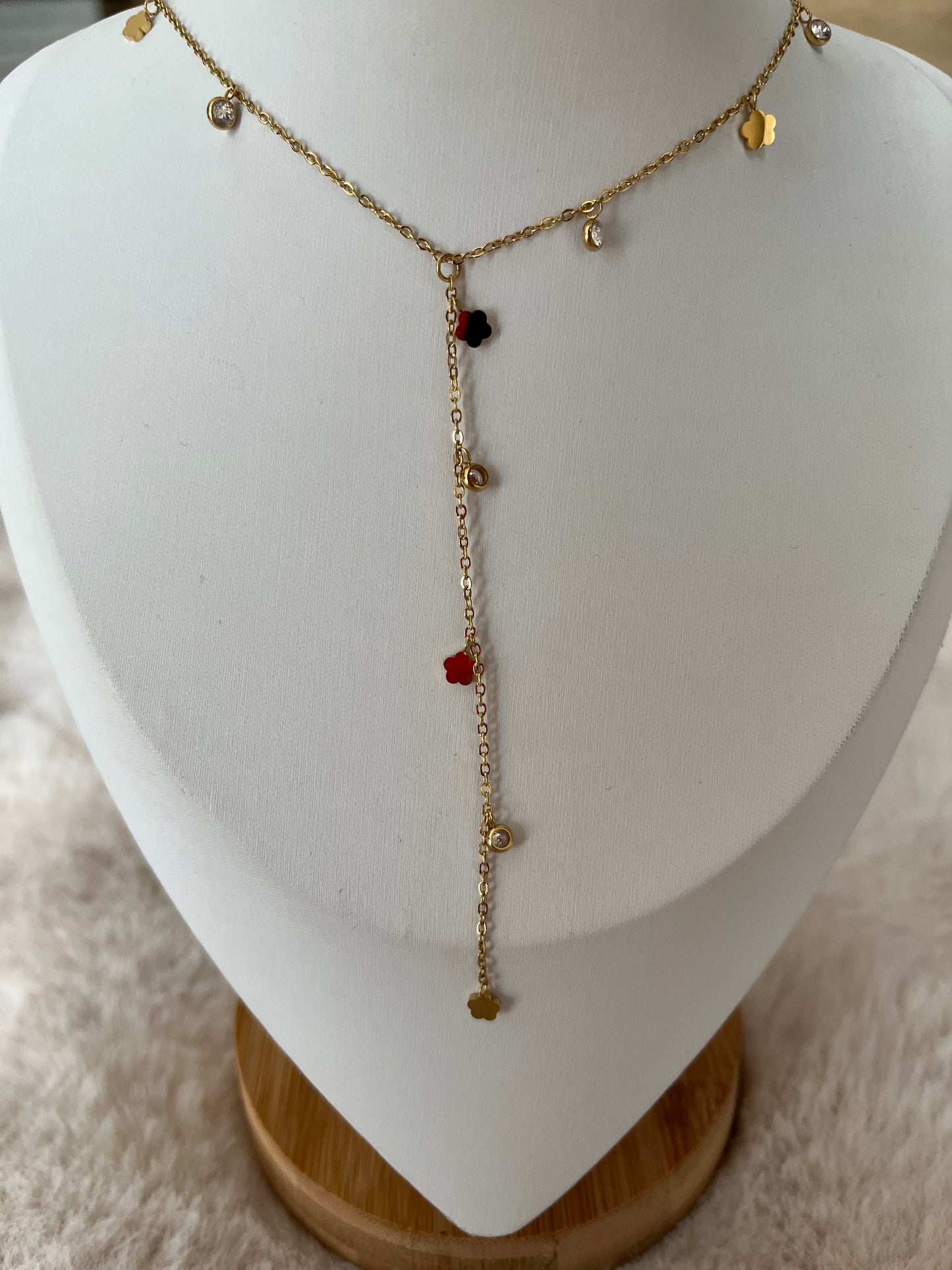 Collier VAIANA acier inoxydable doré